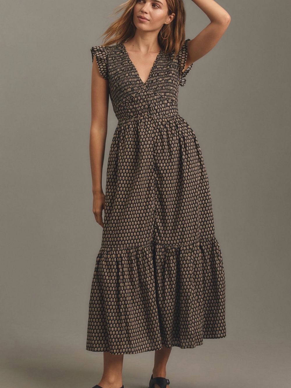 Anthropologie Patterned Dress